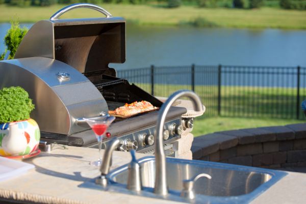 Cost of Outdoor Kitchen Plumbing in Little Elm