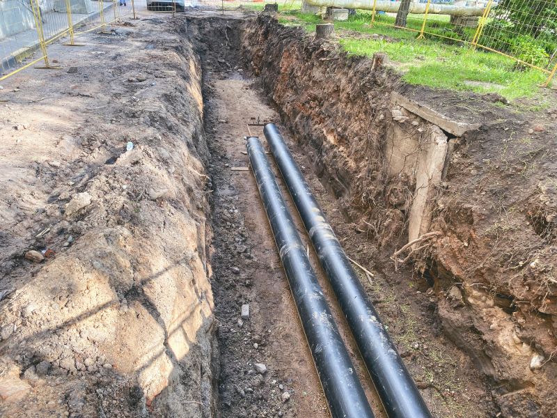 Water Pipeline Installation